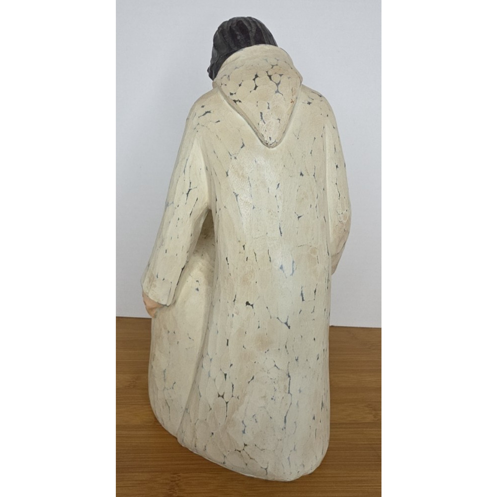 Holy Family‎ 12 Inch Resin Statue Figure Nativity Baby Jesus Mary Joseph Vintage - Picture 6 of 12
